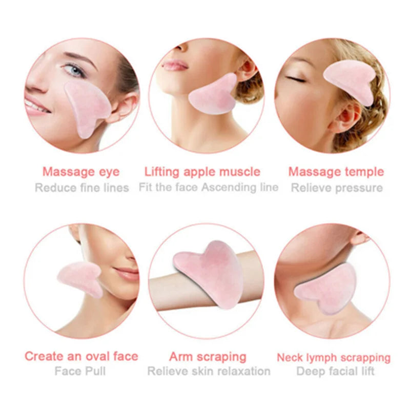 Resin Beeswax Gua Sha Facial Massage & Lifting Tool