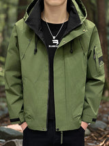 Men’s Lightweight Waterproof Hooded Softshell Jacket