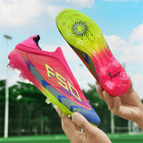 Men's Soccer Cleats with Lace-Up Fit