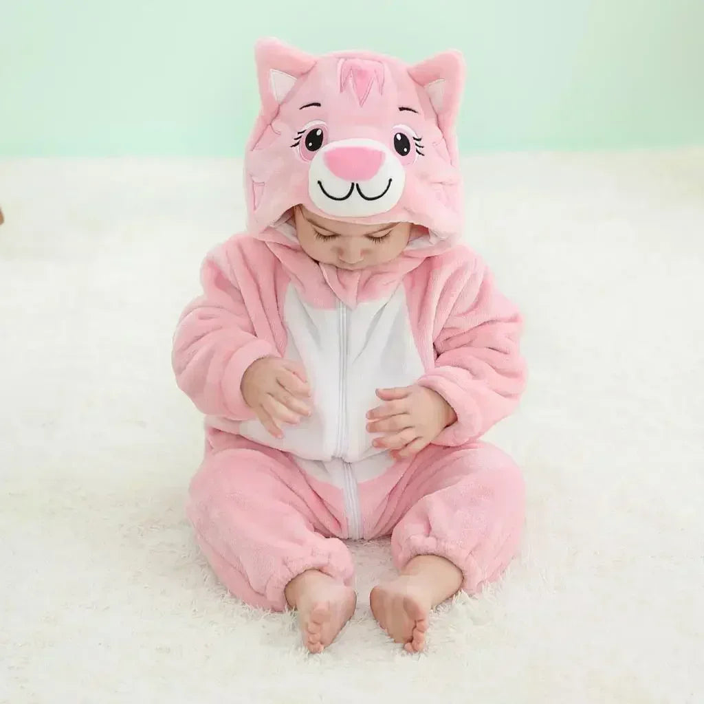 Cozy Lion King Baby Kigurumi Jumpsuit