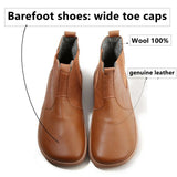Men’s Barefoot Leather Chelsea Boots