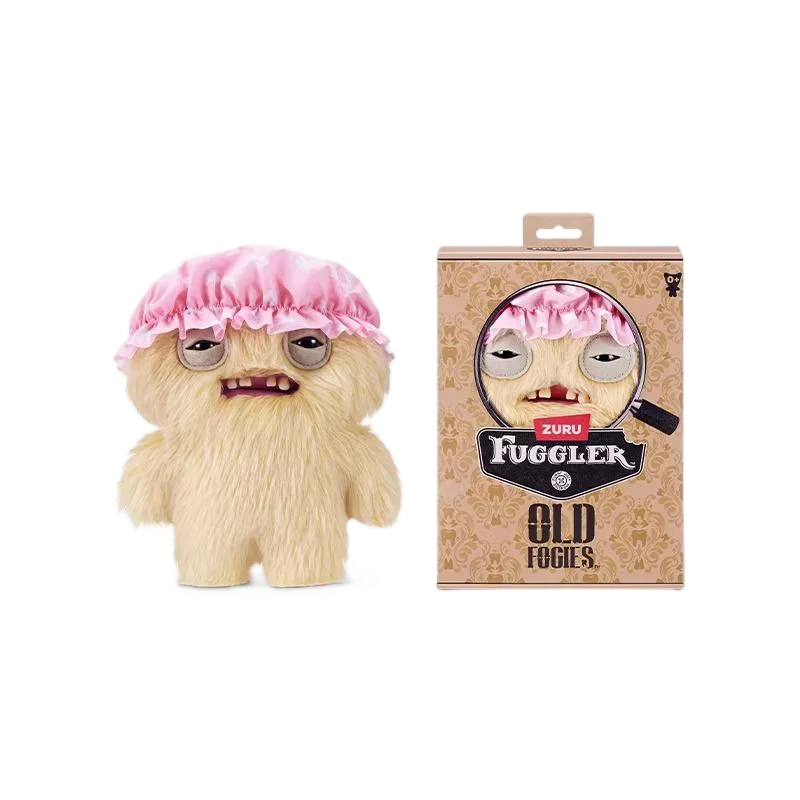 Original Fuggler Funny Ugly Teeth Monster Plush Toy Fugg Old Fogies Alley Cats Care Bears Powerpuff Girls Stuffed Plushies Dolls