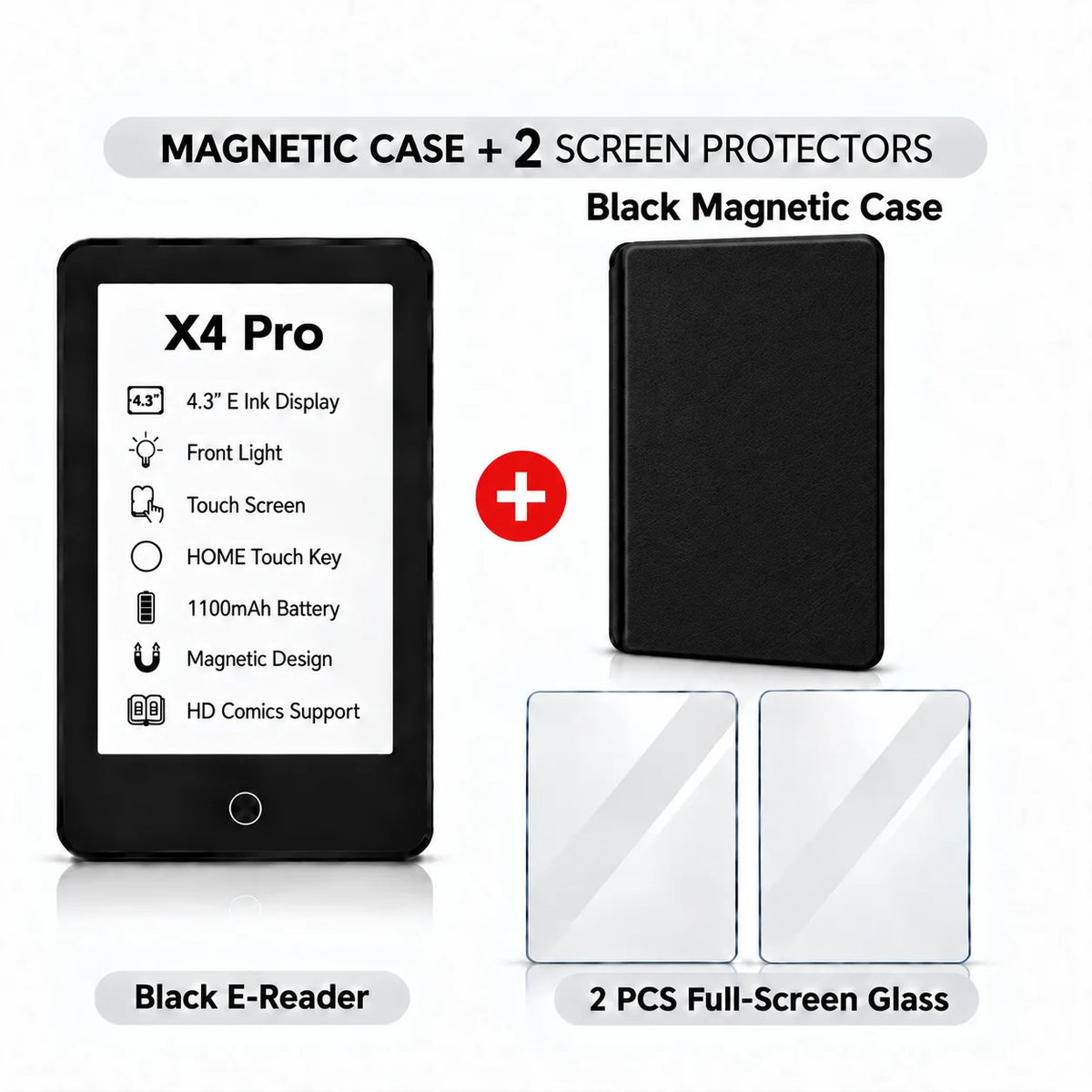 XTEINK Pocket E Ink E-Reader for Travel & Daily Reading