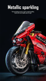 ToylinX 1:5 Motorcycle Building Set, 2024 Pieces