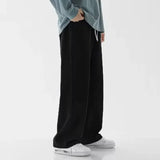 Men's Wide Leg Drawstring Jeans