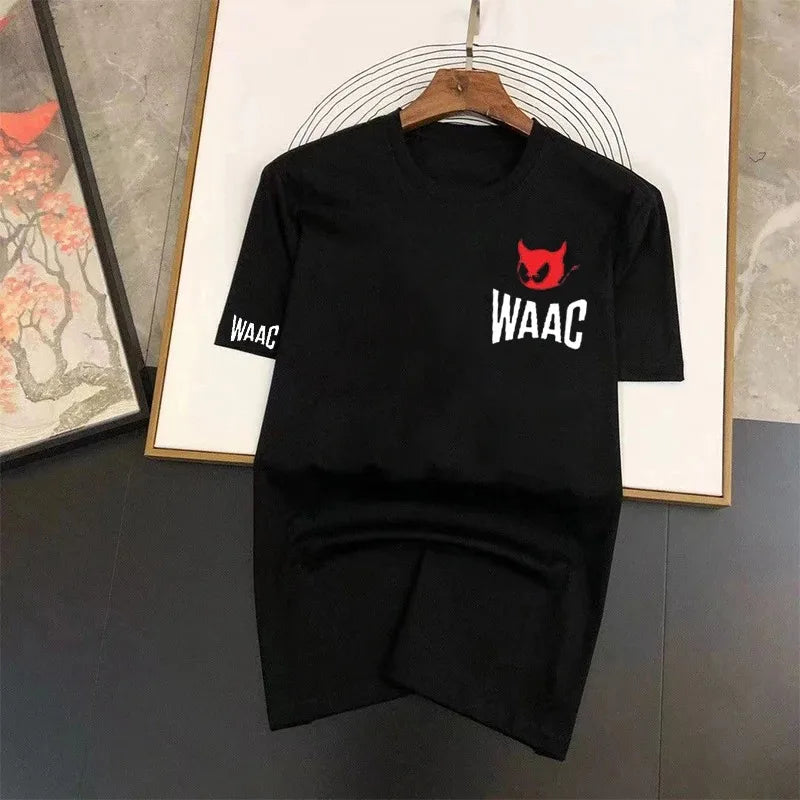 Oversized Cotton Graphic T-Shirt — Unisex Short Sleeve Streetwear Top