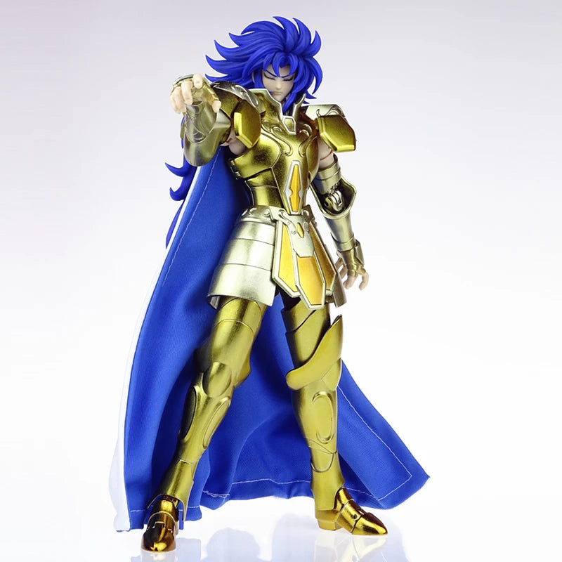 MST Saint Seiya Myth Cloth Aquarius Camus Leo Aiolia Capricorn Shura Gemini Saga Kanon Plus 3.0 Gold Knights of Zodiac Figure