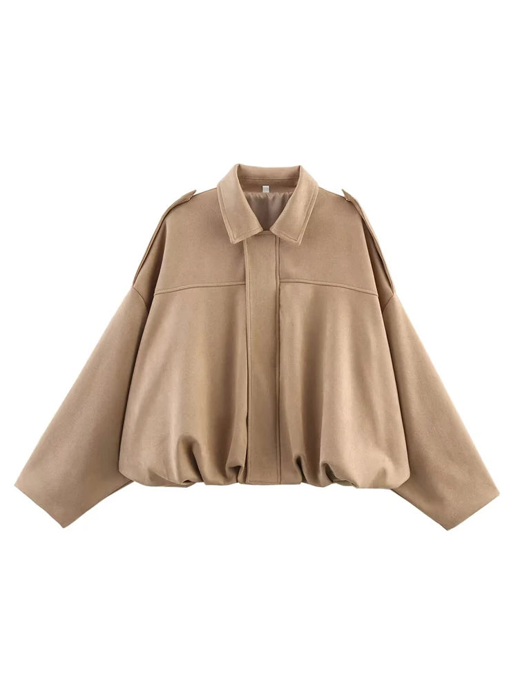 Women's Vintage Bomber Jacket – Effortless Chic