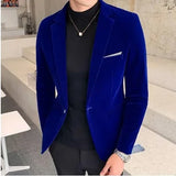Men’s Slim-Fit Corduroy Blazer