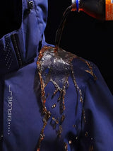 Men’s Hooded Rain Jacket with Detachable Hood