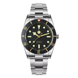 San Martin New 37mm BB54 Vintage Diver Watch ST2130 Automatic Mechanical Men Wristwatch Sapphire Luminous Waterproof 200m SN0138