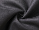 Women's High Waist Faux Leather Wide Leg Fleece Pants