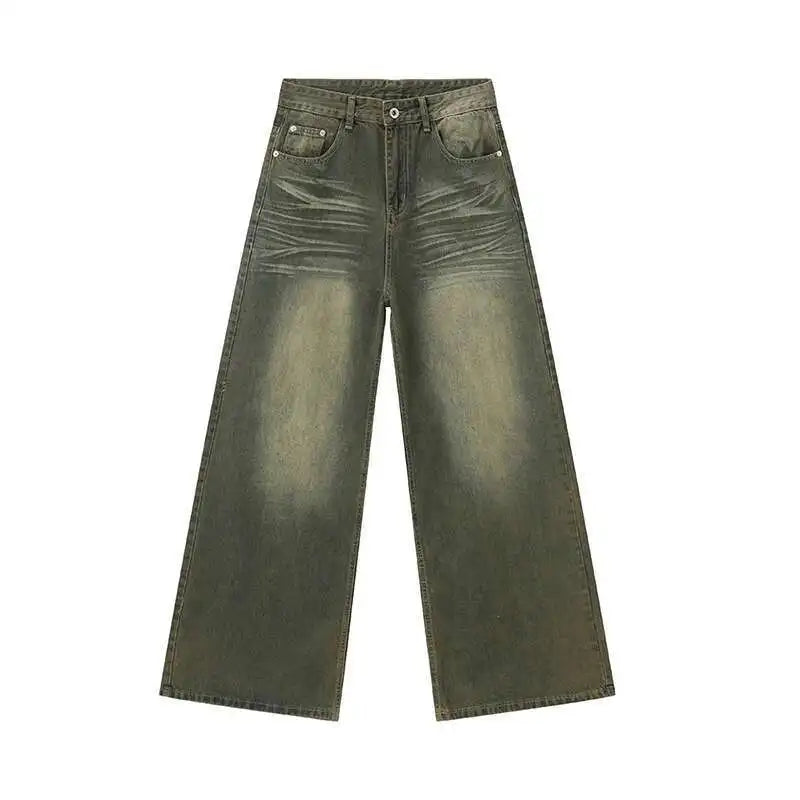 Men's Loose Straight-Leg Denim Jeans & Shorts