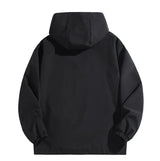 Big Size 12XL Bomber Jacket Men Hooded Zipper Windbreaker Male Fishing Waterproof Windproof Windshield Outerwear Large Plus Fat