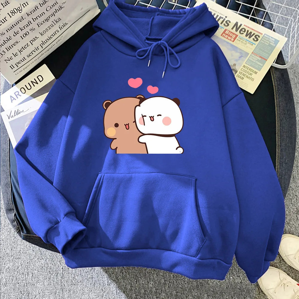 Cute Dudu Anime Hoodie – Unisex Casual Spring & Autumn Pullover