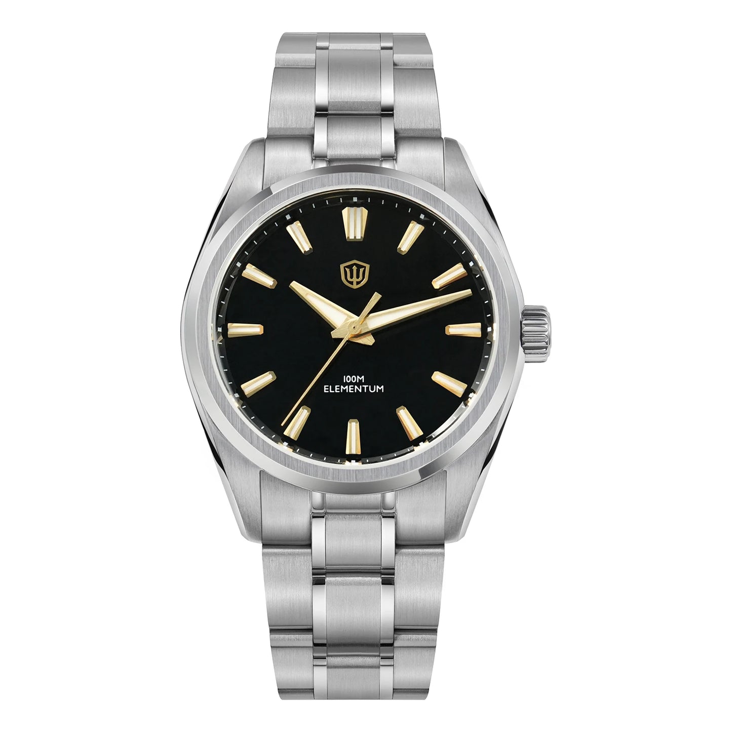 Watchdives WD0003C 38mm Men Watch VH31 Sweep Seconds Quartz Movement Sapphire Ice Crack Dial Luminous 10Bar Waterproof Watches