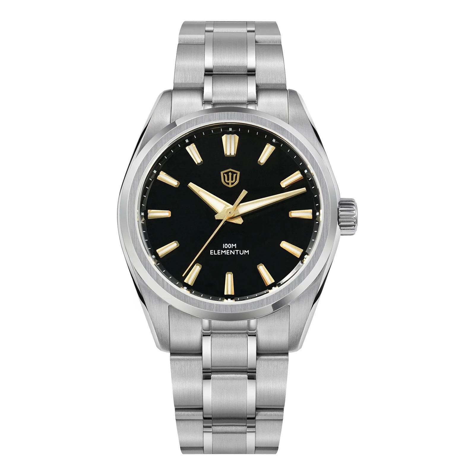Watchdives WD0003C 38mm Men Watch VH31 Sweep Seconds Quartz Movement Sapphire Ice Crack Dial Luminous 10Bar Waterproof Watches