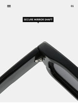 Retro Square Sunglasses – UV400 Luxury Shades