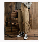 Men's Vintage Wide-Leg Cargo Trousers | LFFMHMT