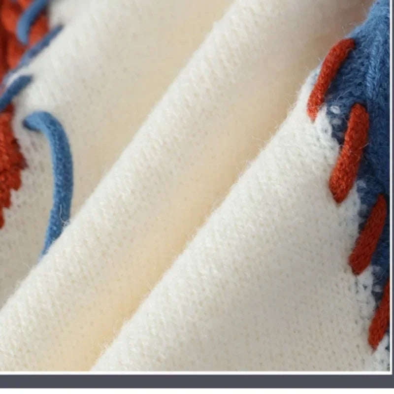 High Street Patchwork Pullover