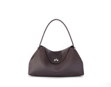 Women's genuine leather handbag fashionable retro designer luxury bag high-quality cowhide large capacity casual shopping bag