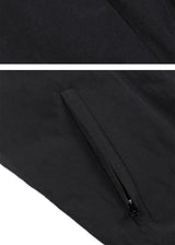 Jinx Team Black Jacket Unisex Windbreaker Sports Coat Men Women Loose Track Activewear Long Sleeve Top Embroidery Y2k Outerwears