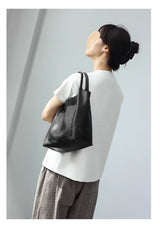 Women Genuine Leather Tote Luxury Light Weight And Comfortable To Use Handbag Colorful Soft Shopping Bags