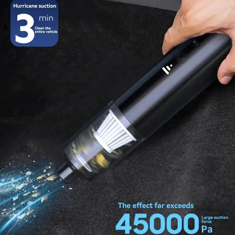 Cordless Car Vacuum Cleaner – Powerful & Quiet