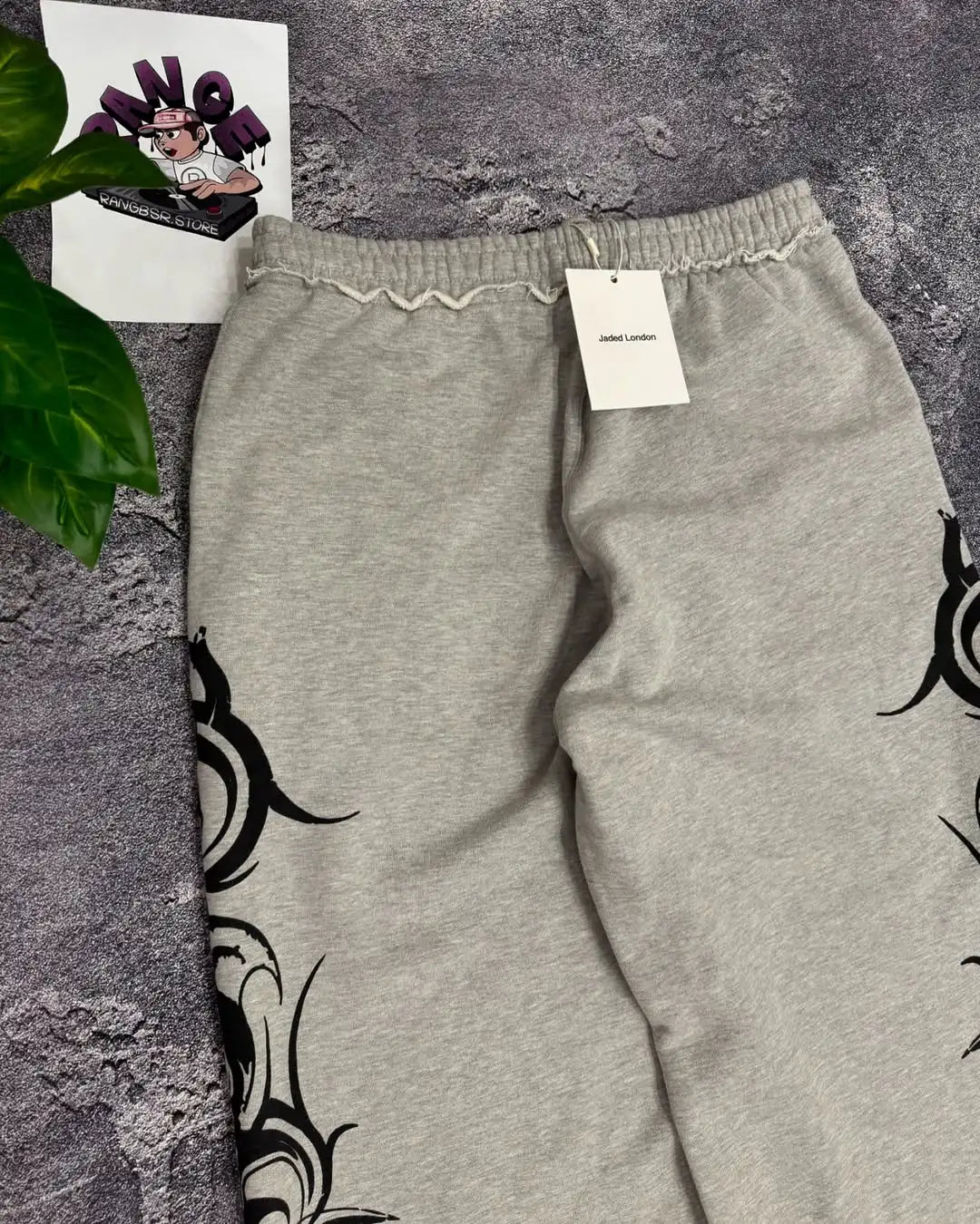 Retro Striped Loose Sweatpants