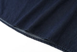 AW25 Denim Two-Piece: Loose Shirt & A-Line Slip Dress