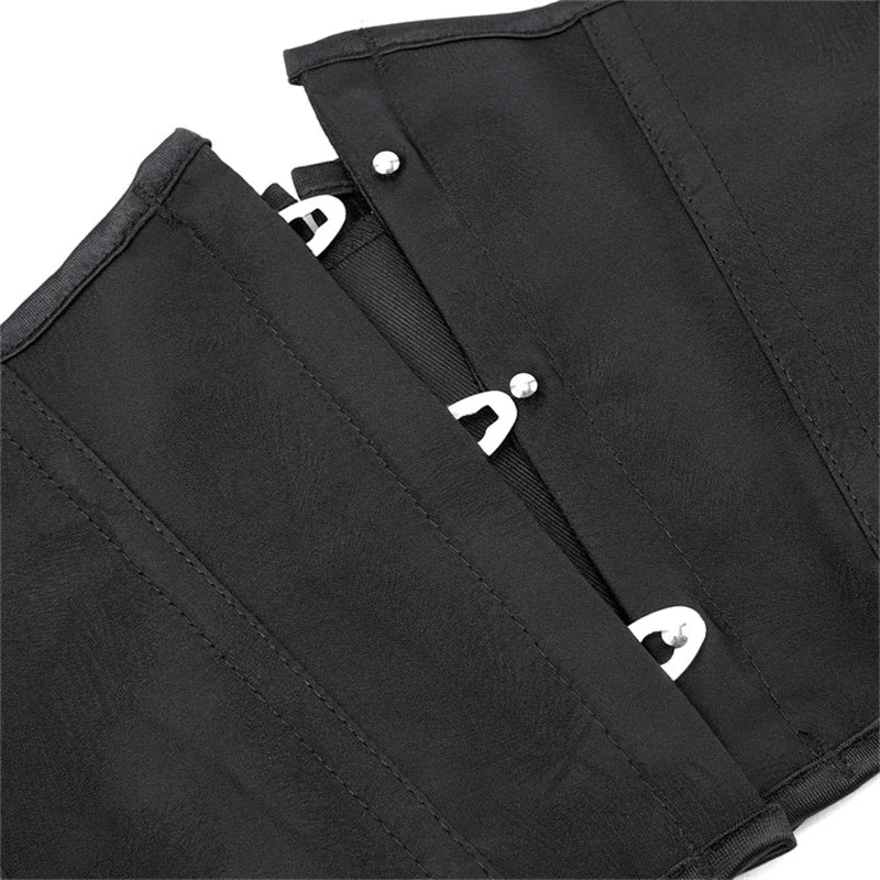 Underbust Leather Waist Trainer – Gothic Lace-Up Bustier & Shapewear