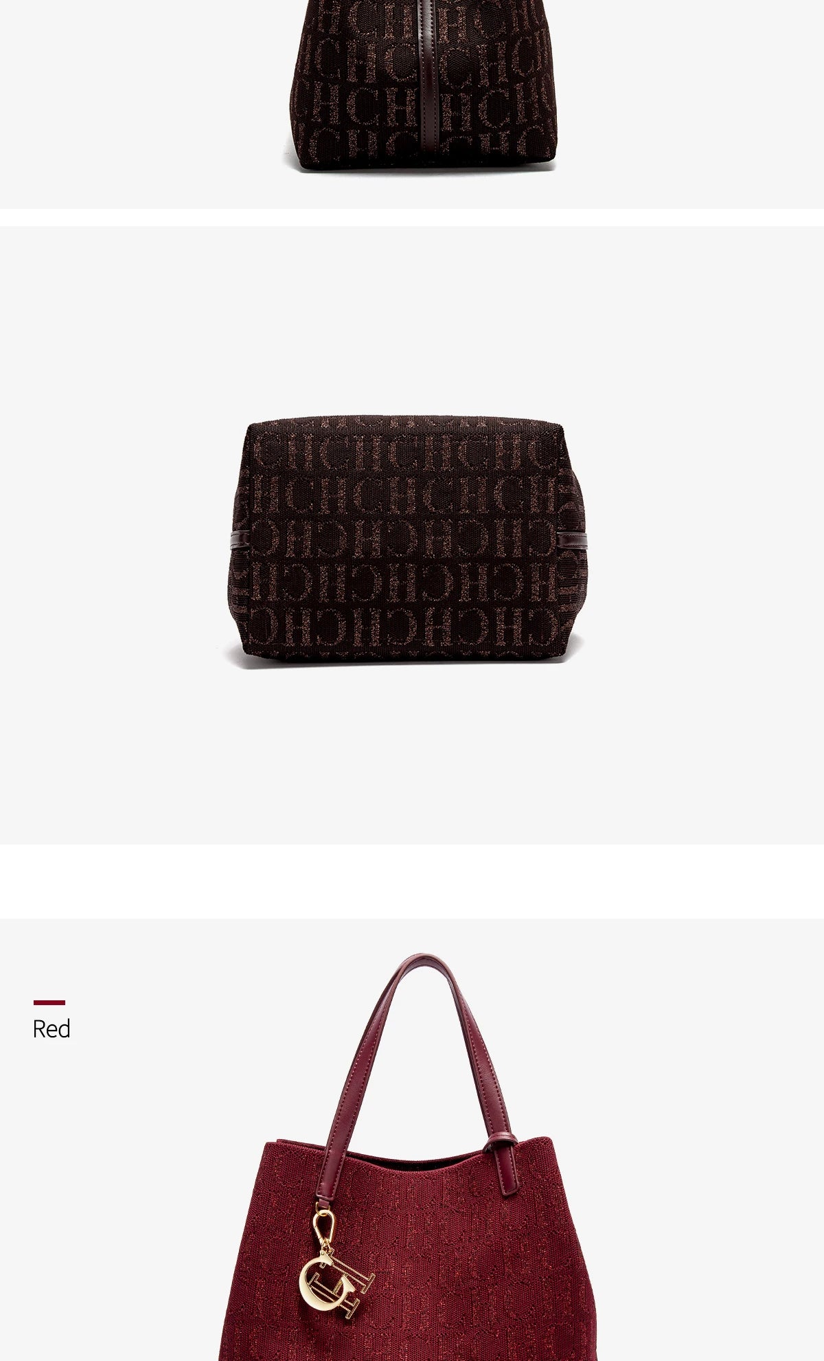 Trendy Solid-Color Women's Bucket Bag - Large Capacity Letter Print Design with Detachable Strap  Inner Card Pockets