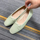 Luxury Butterfly-Knot Footwear Flats With Shoes For Women Female Soft Fashion Shallow Ladies Ballet Flats Slip On Shoes