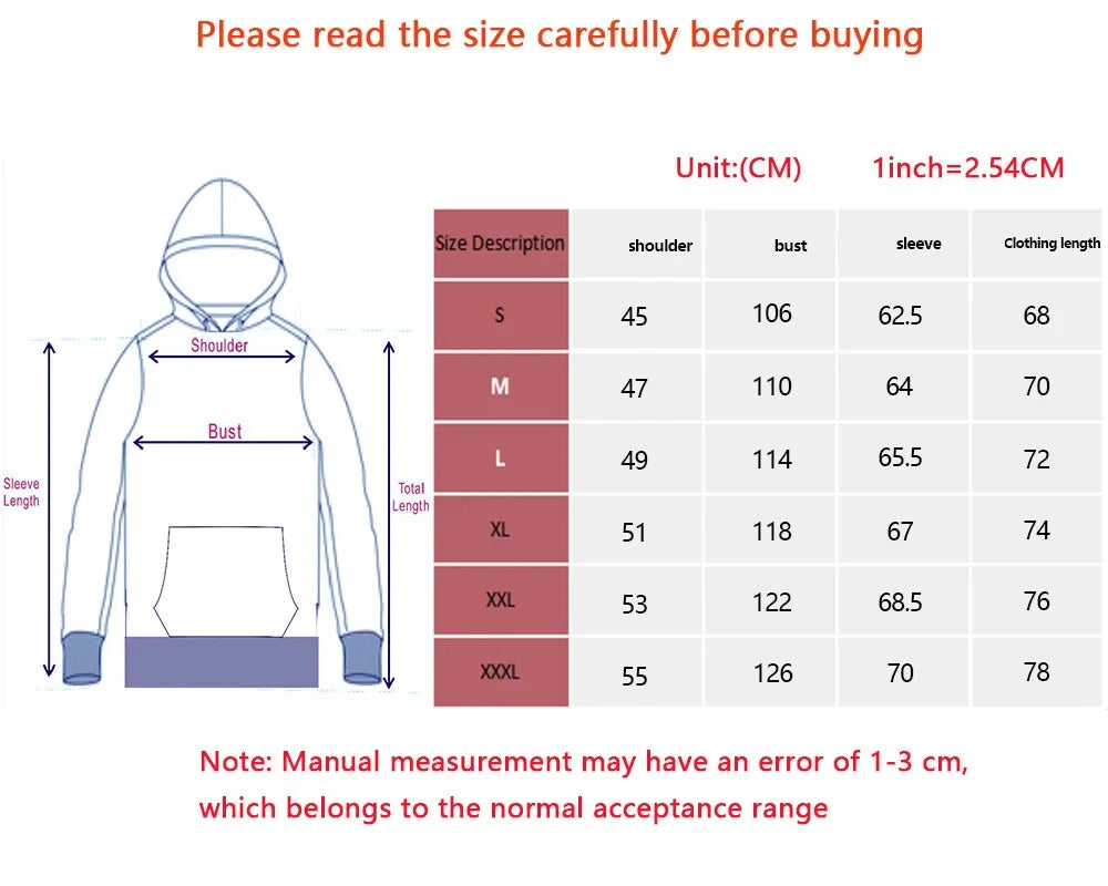 Zero Skateboard Logo Men's Harajuku Zipper Hoodie