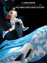 Li-Ning Men's POWER XI Professional Basketball Shoes BOOM Cushion LIGHT FOAM PLUS LiNing Competition Sneakers ABAU055