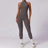 V-Back Athletic Yoga Jumpsuit
