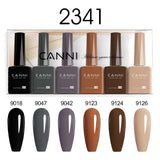 CANNI HEMA-Free Gel Polish Kit | Jelly, Nude & Rubber Base