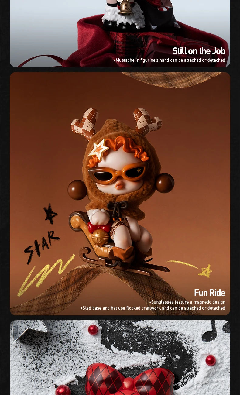 POPMART SKULLPANDA Tell Me What You Want Series Blind Box Toys Mystery Box Mistery Action Figure Surprise Model Birthday Gift