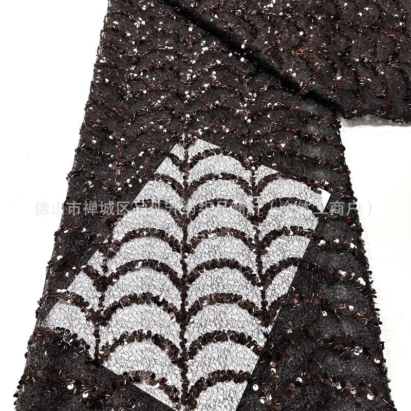 Bella One-Shoulder Capelet Sequin Gown | Formal & Prom