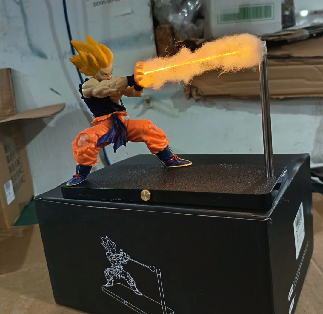 Rechargeable Dragon Ball Gogeta Lamp Gogeta Ligh Son Goku Light Lamp Magnet Light Model Kakarotto Kamehameha Wave Vegetmagnetic 