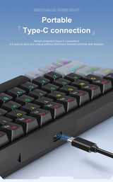 APAYADO K61 Mini Mechanical Keyboard – RGB 61-Key