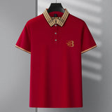 Men's Embroidered Polo Shirt – Breathable Summer Style