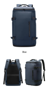 BANGE Multi New Men Backpack Sports Travel Business Large Capacity Dry and Wet Separation Outdoor Hiking with Shoe Compartments