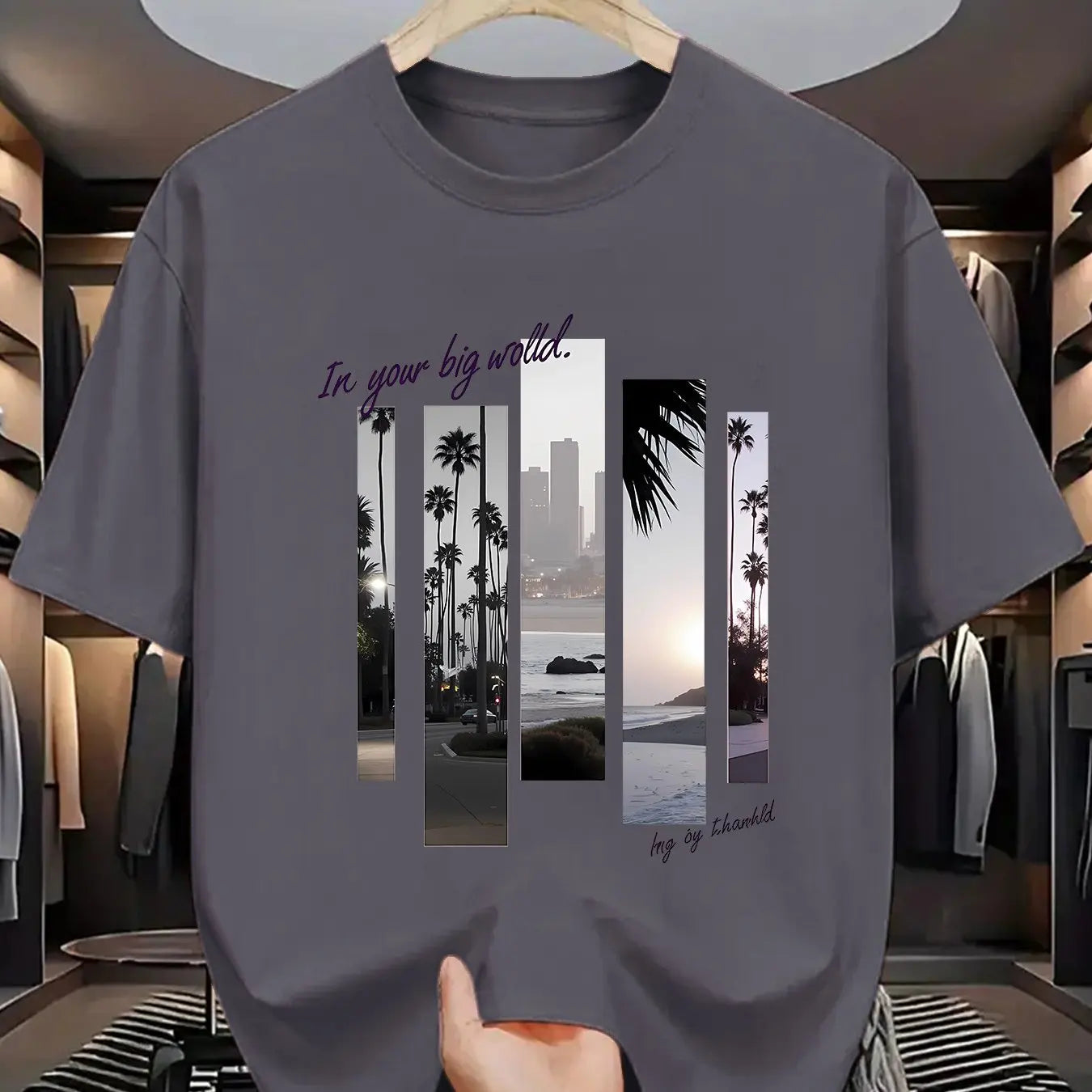 Men’s Premium Cotton Graphic Tee