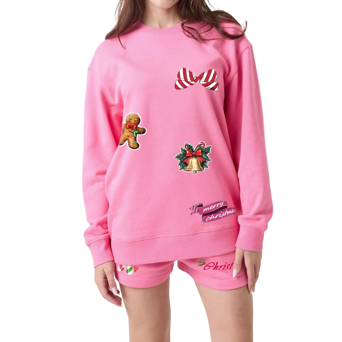 Women’s Festive Holiday Lounge Set