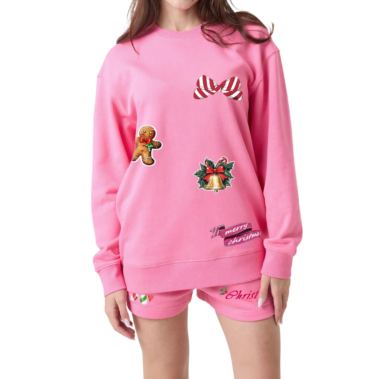 Women’s Festive Holiday Lounge Set