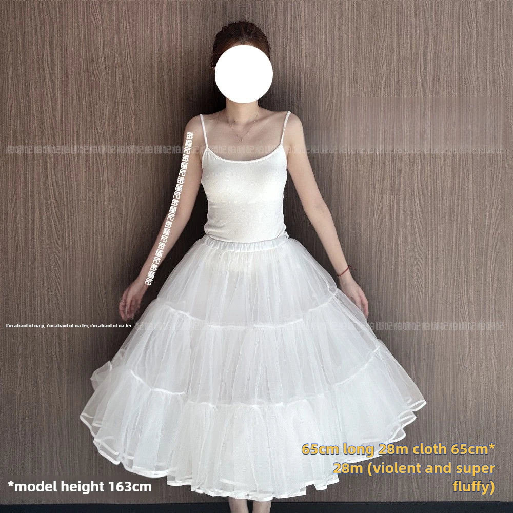 Fluffy Mesh Petticoat Underskirt – Lolita Crinoline