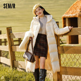 Women’s Longline Hooded Down Jacket