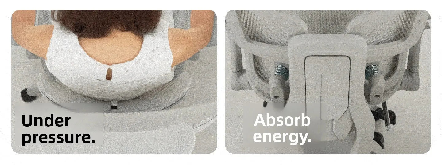 Ergonomic Gaming Chair with 6D Armrest & Lumbar Support