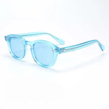 Johnny Depp Polarized Sunglasses Men Sun Glasses Woman Luxury Brand Vintage Acetate Frame Goggles